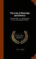 bokomslag The Law of Marriage and Divorce