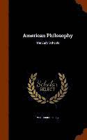 bokomslag American Philosophy