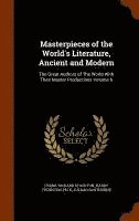 Masterpieces of the World's Literature, Ancient and Modern 1