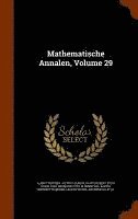 bokomslag Mathematische Annalen, Volume 29