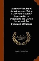bokomslag new Dictionary of Americanisms; Being a Glossary of Words Supposed to be Peculiar to the United States and the Dominion of Canada
