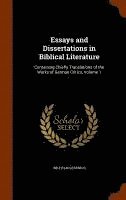 bokomslag Essays and Dissertations in Biblical Literature