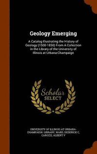 bokomslag Geology Emerging