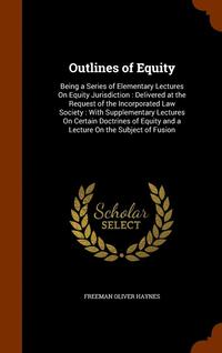 bokomslag Outlines of Equity