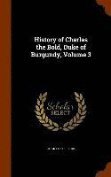 bokomslag History of Charles the Bold, Duke of Burgundy, Volume 3