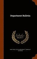 bokomslag Department Bulletin