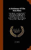 bokomslag Dictionary Of The Holy Bible