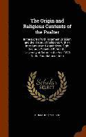 bokomslag Origin and Religious Contents of the Psalter