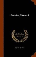bokomslag Remains, Volume 1