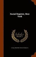 bokomslag Social Register, New York