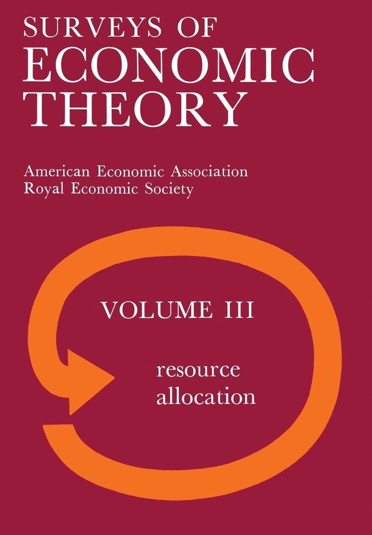 Surveys of Economic Theory 1