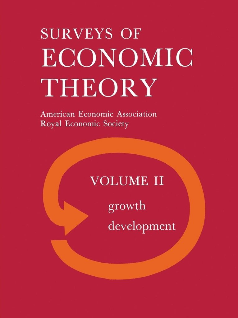 Surveys of Economic Theory 1