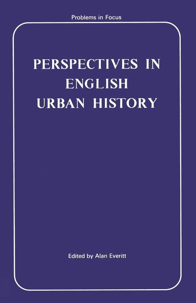 bokomslag Perspectives in English Urban History