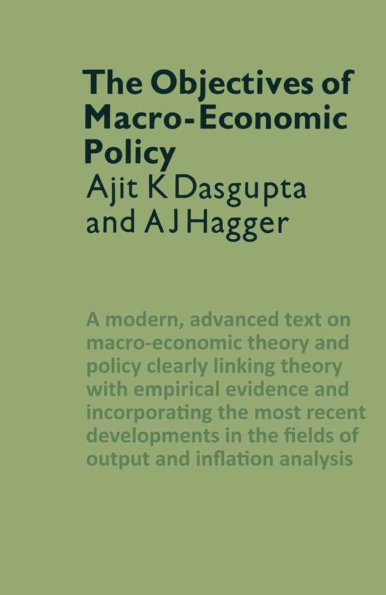 Objectives of Macro-Economic Policy