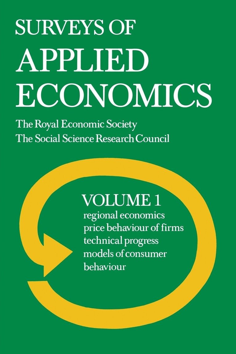 Surveys of Applied Economics 1