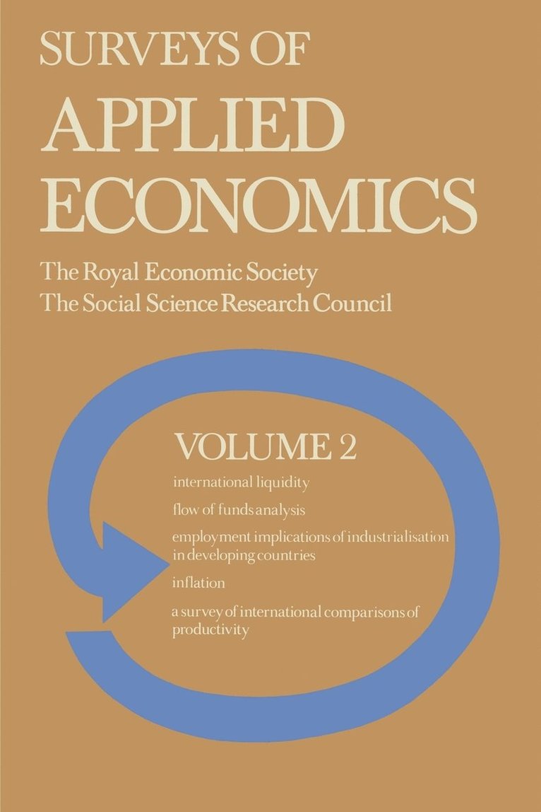 Surveys of Applied Economics 1