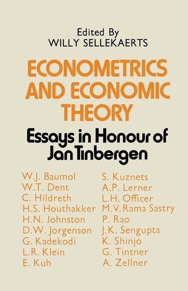 bokomslag Econometrics and Economic Theory
