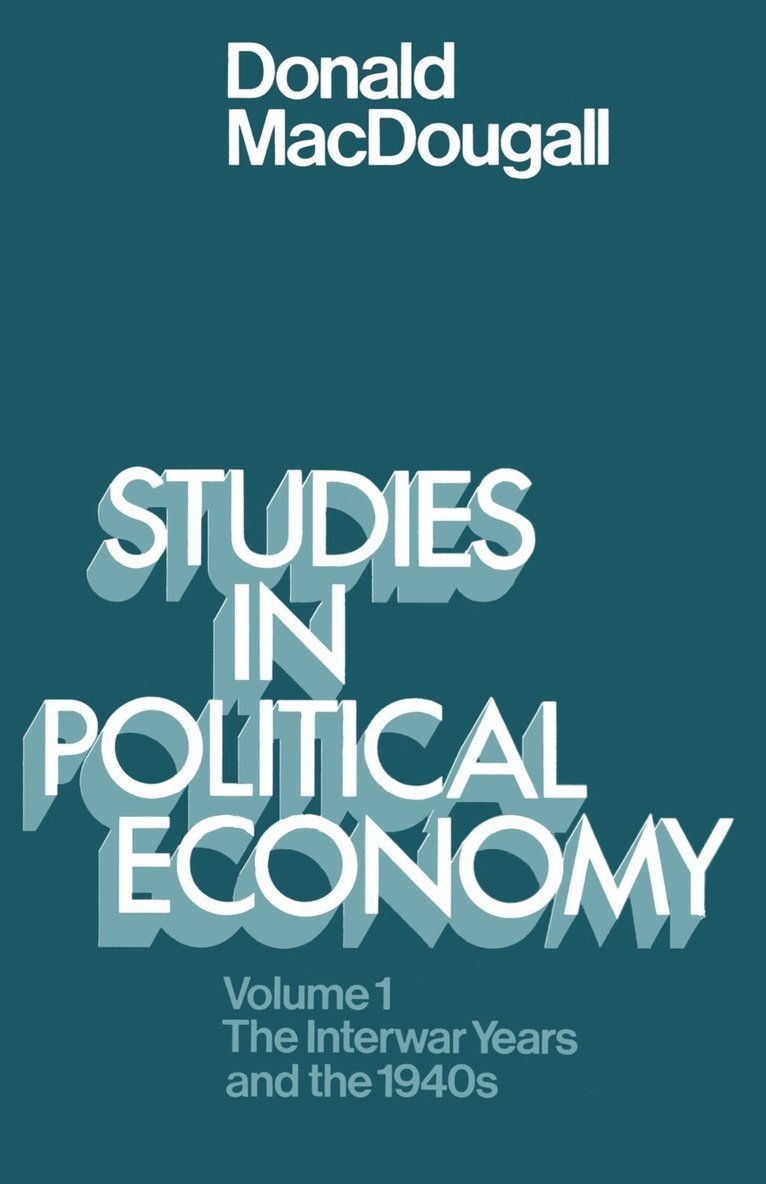 Studies in Political Economy 1