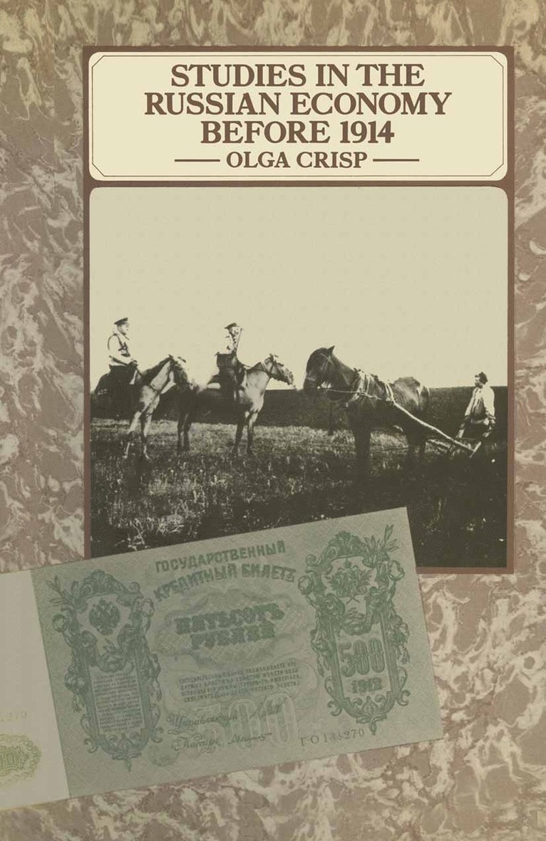 Olga Crisp - Studies in the Russian Economy before 1914, Häftad