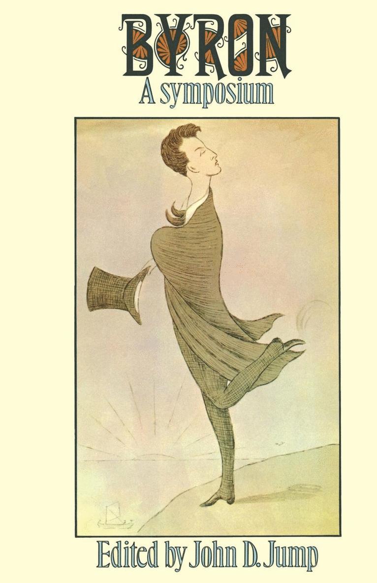 John D. Jump - Byron: A Symposium, Häftad
