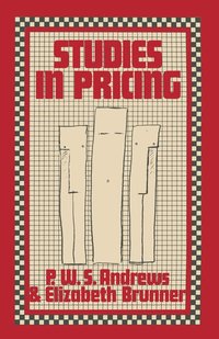 bokomslag Studies in Pricing