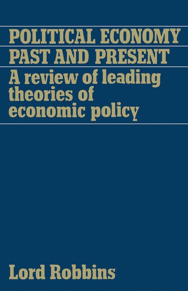 bokomslag Political Economy: Past and Present