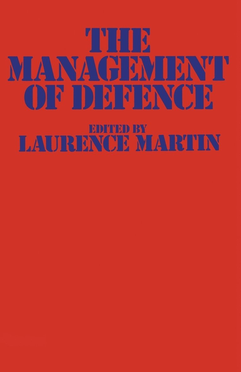 The Management of Defence 1