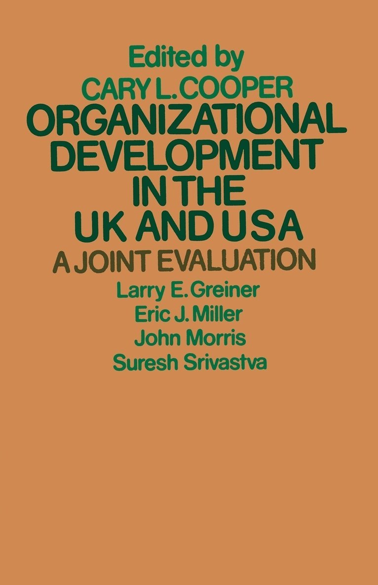 Organizational Development in the UK and USA 1