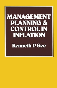 bokomslag Management Planning and Control in Inflation