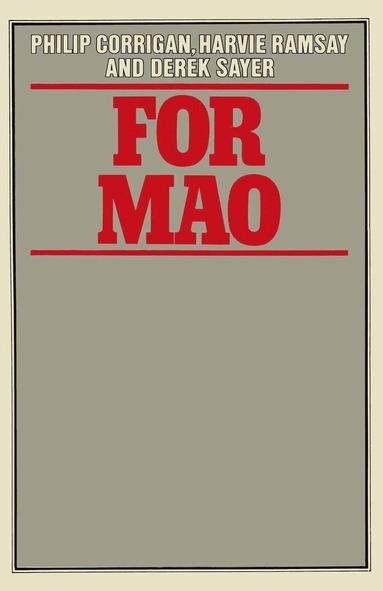 bokomslag For Mao