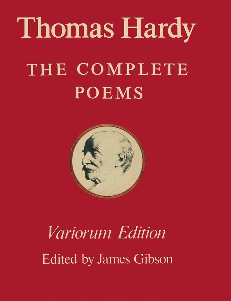 Variorum Edition of the Complete Poems of Thomas Hardy