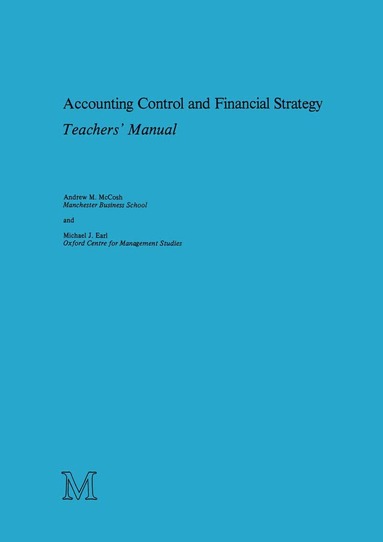 bokomslag Accounting Control and Financial Strategy