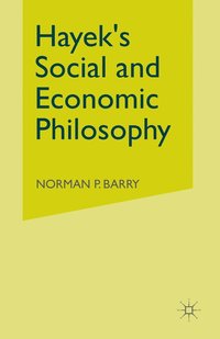 bokomslag Hayeks Social and Economic Philosophy