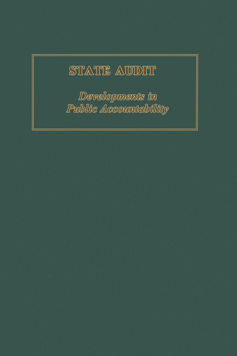 B. Geist - State Audit, Häftad