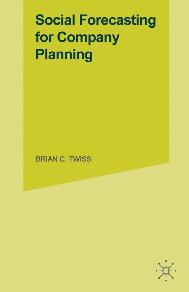 Social Forecasting for Company Planning 1