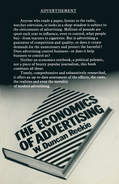 bokomslag The Economics of Advertising