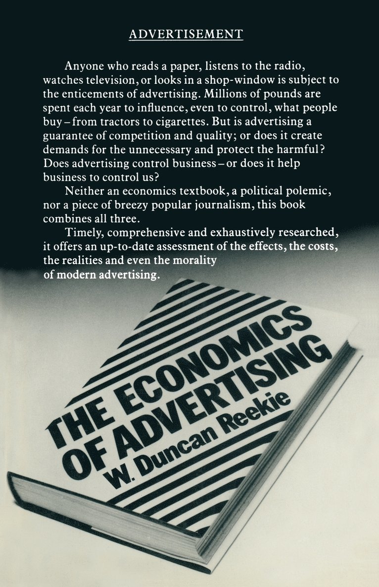Economics of Advertising 1