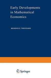 bokomslag Early Developments in Mathematical Economics