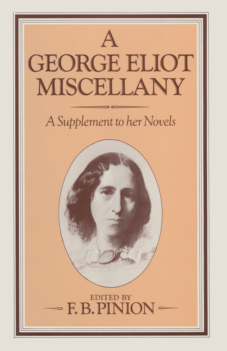 George Eliot Miscellany 1