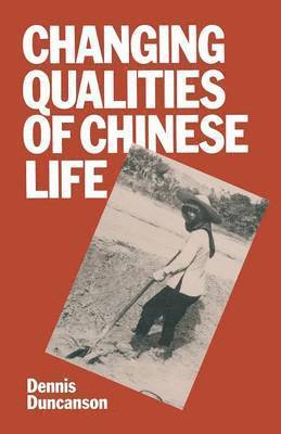 bokomslag Changing Qualities of Chinese Life