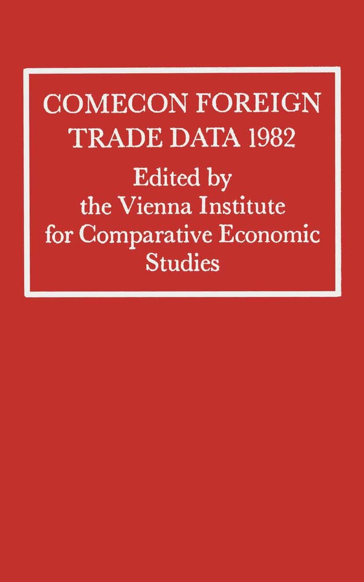 Comecon Foreign Trade Data 1982