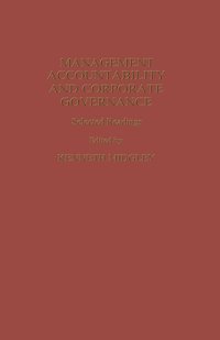 bokomslag Management Accountability and Corporate Governance