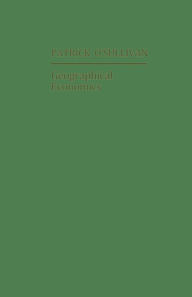 Geographical Economics