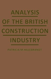 bokomslag Analysis of the British Construction Industry