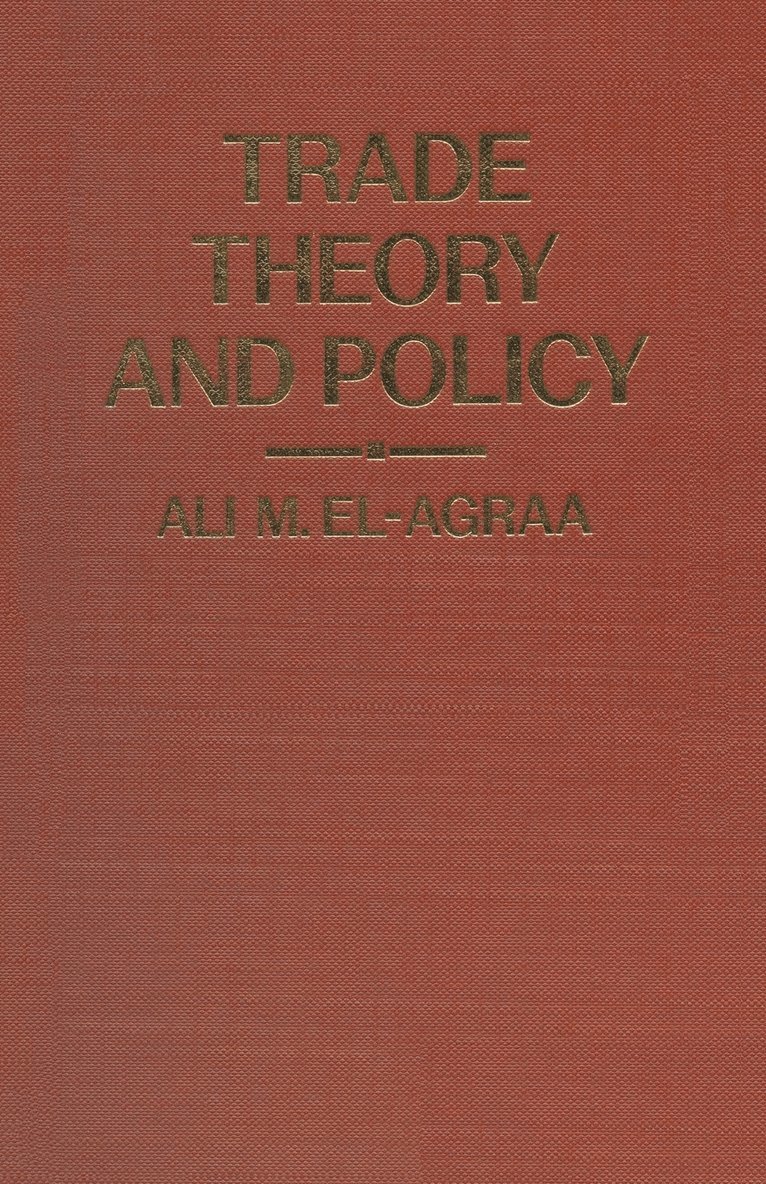 Trade Theory and Policy 1