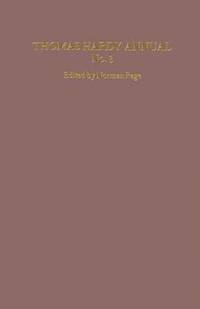 bokomslag Thomas Hardy Annual No. 3