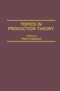 bokomslag Topics in Production Theory