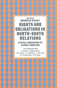 bokomslag Rights and Obligations in North-South Relations