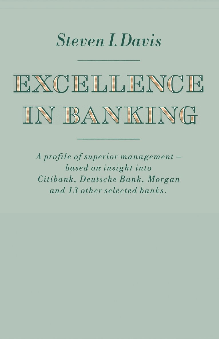 Excellence in Banking 1