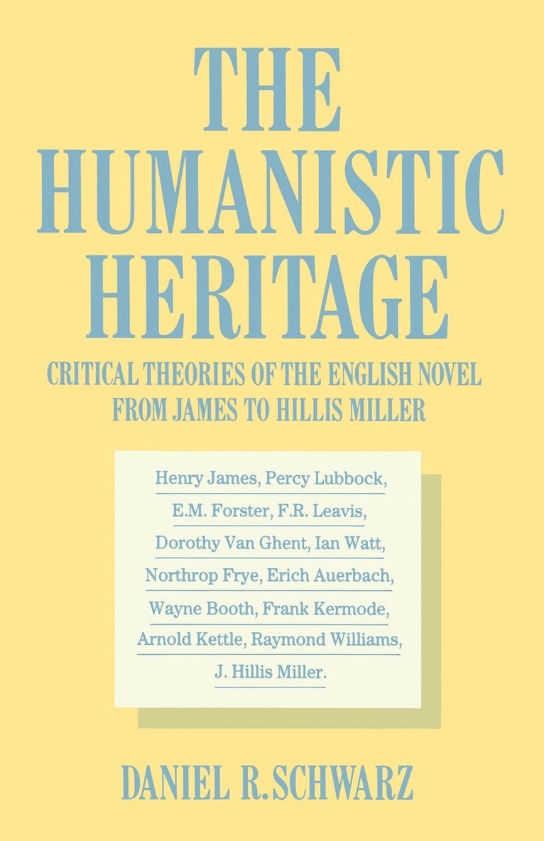 The Humanistic Heritage 1